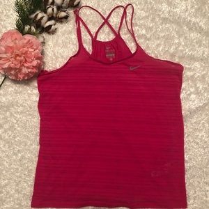 🎀Pink Med Nike Strappy Tank